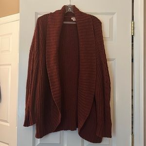 Mossimo Supply Co. (XXL) rust cardigan